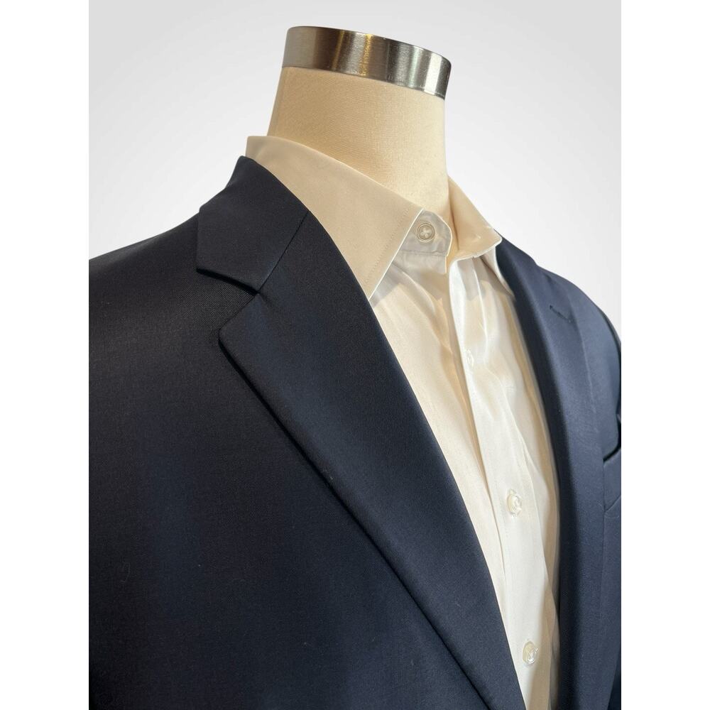 Ralph Lauren LRL 44L Midnight Navy Blue Gold Tone Buttons Blazer Sport Coat - Picture 7 of 15